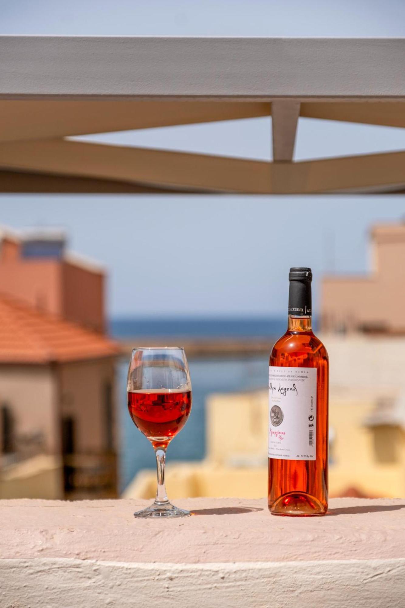 Santa Elena Boutique Rooms Hriszí Aktí Haniá Kültér fotó