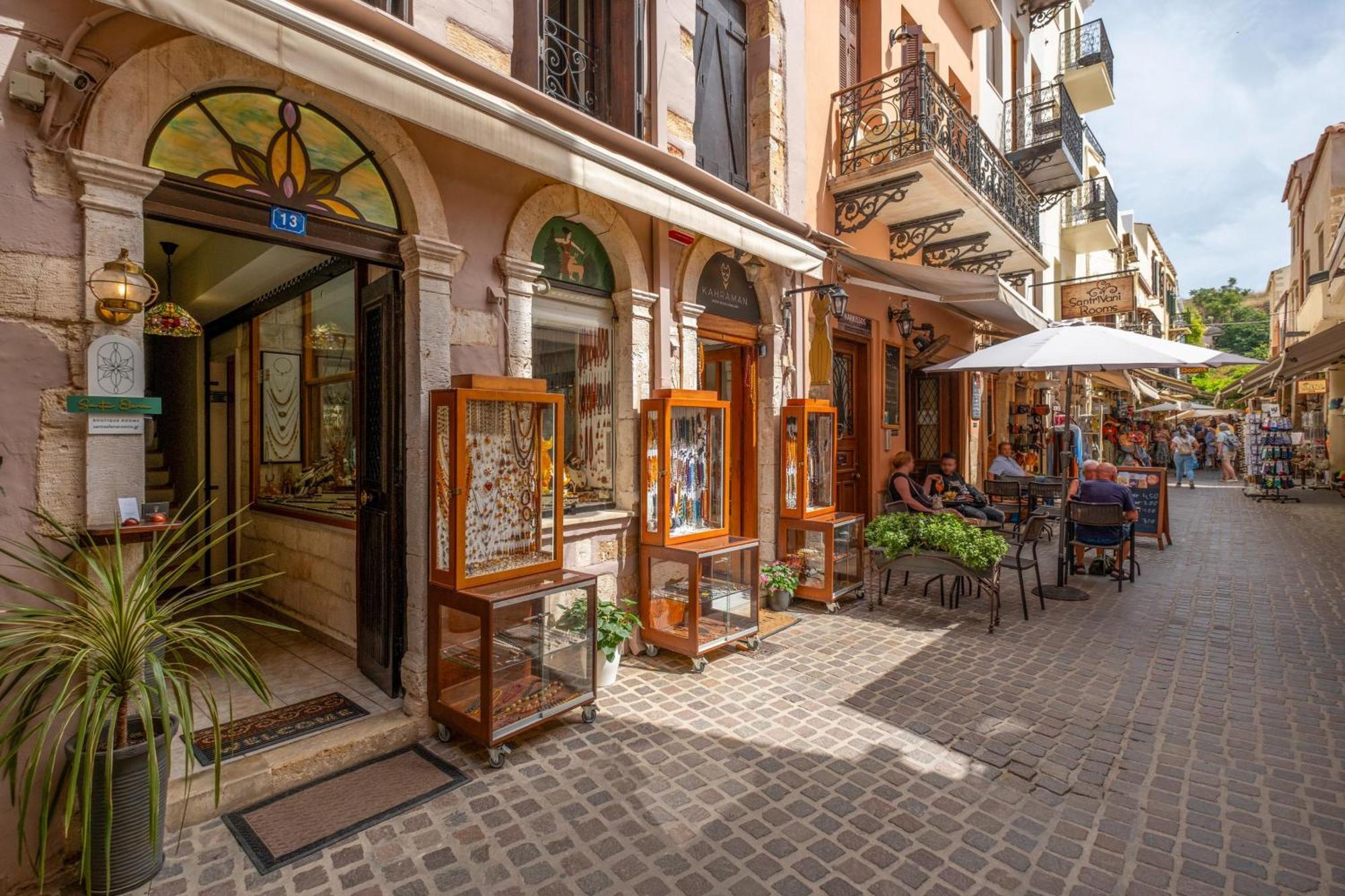 Santa Elena Boutique Rooms Hriszí Aktí Haniá Kültér fotó